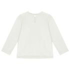 Younger Girls Ivory & Red Teddy Bear Skirt Set, 1, hi-res