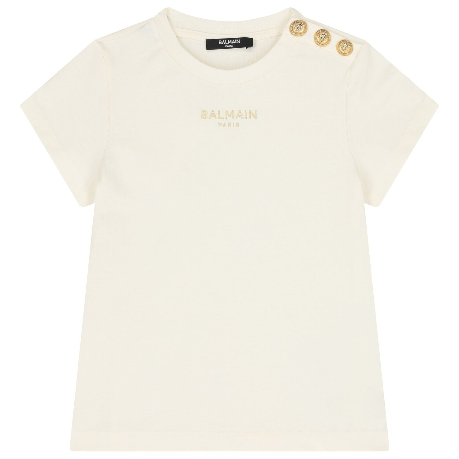 Ivory Logo T-Shirt, 1, hi-res