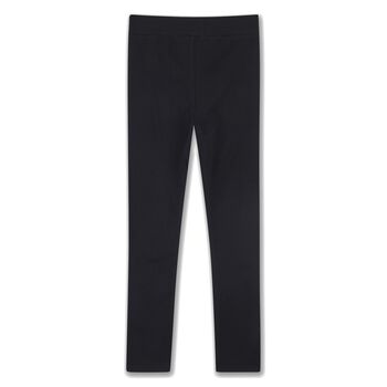 Girls Black Logo Leggings