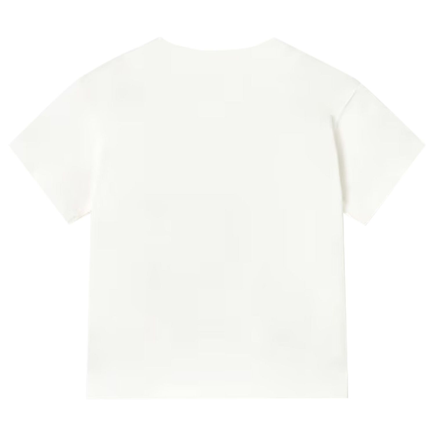 Younger Boys Ivory Football T-Shirt, 1, hi-res