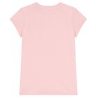 Girls Pink Logo T-Shirt, 2, hi-res