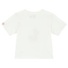 Girls White Logo T-Shirt, 2, hi-res