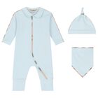 Blue Romper Baby Gift Set, 1, hi-res
