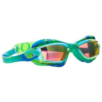 Boys Green & Blue Swimming Goggles