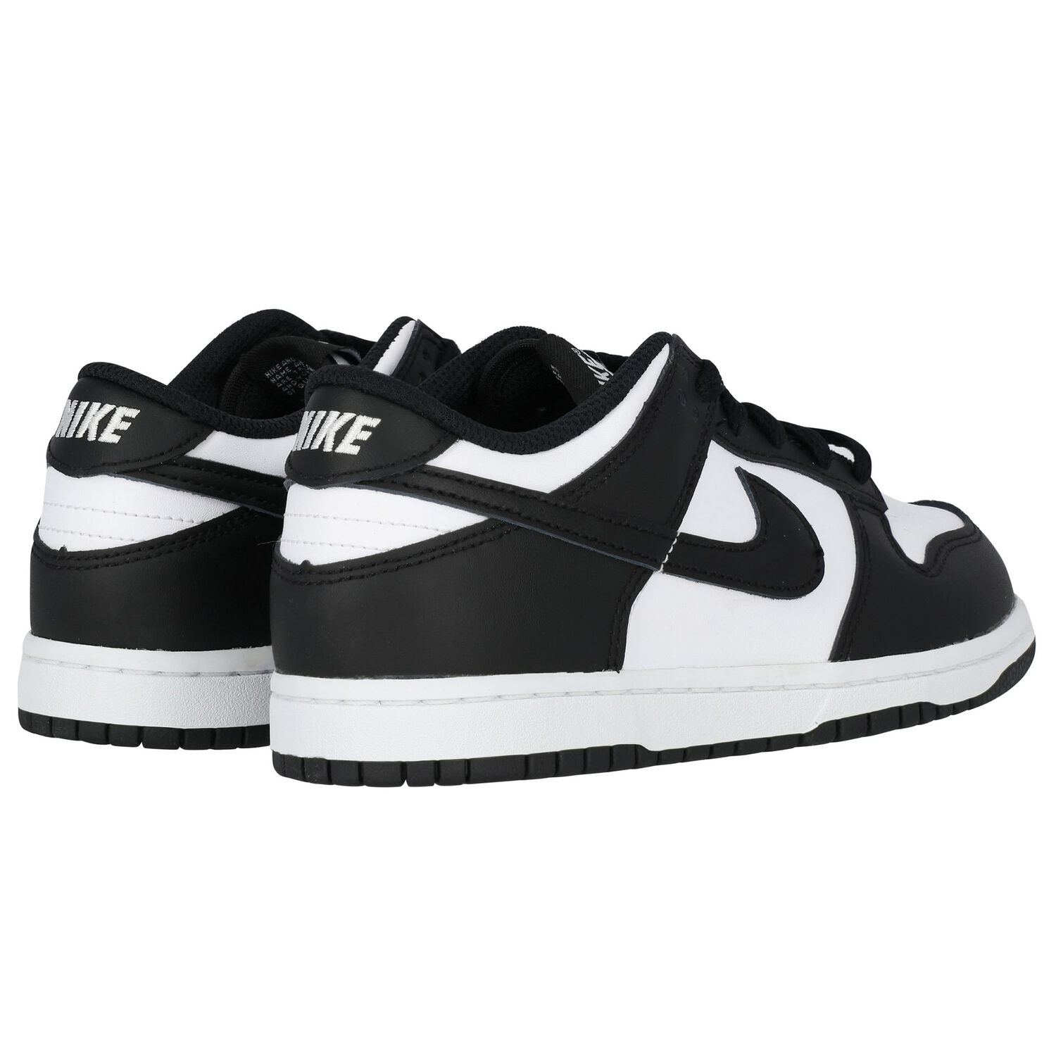 White & Black Retro Dunk Low Trainers, 1, hi-res image number null