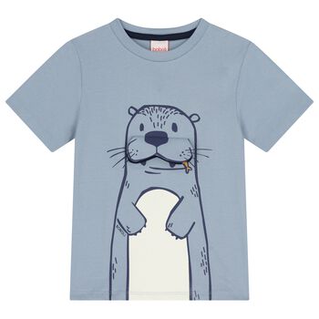 Boys Blue Sea Lion T-Shirt