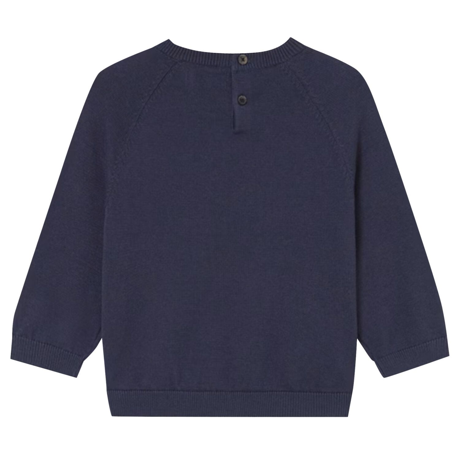 Younger Boys Navy Blue Jumper, 2, hi-res