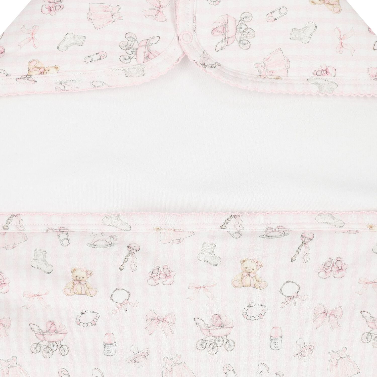 Pink Nursery Print Baby Nest, 1, hi-res image number null