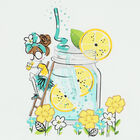 Girls Ivory & Yellow Shorts Set, 2, hi-res