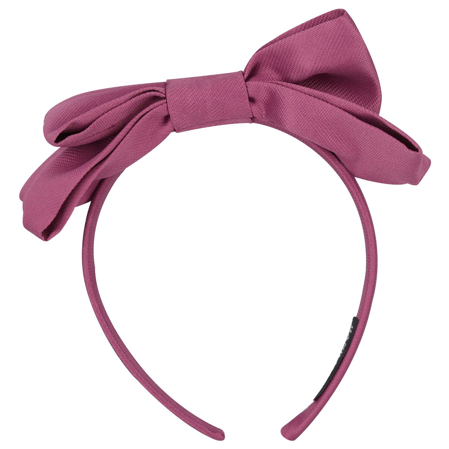 Girls Pink Bow Headband, 1, hi-res image number null