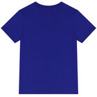 Boys Blue Logo T-Shirt, 2, hi-res