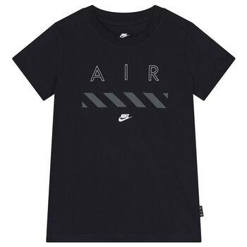 Boys Black Logo T-Shirt