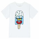 Boys White Pop-Sickle T-Shirt, 1, hi-res