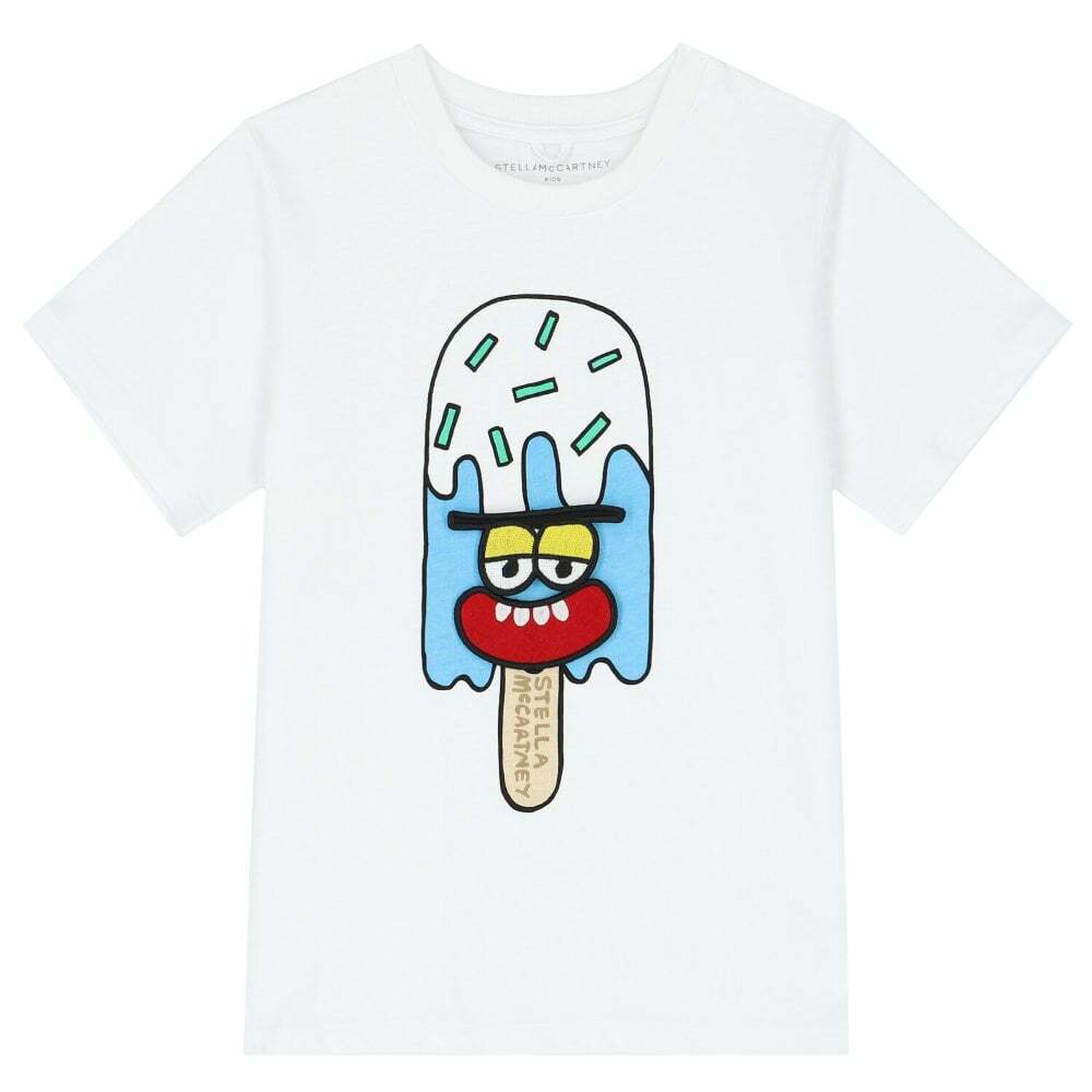 Boys White Pop-Sickle T-Shirt, 1, hi-res
