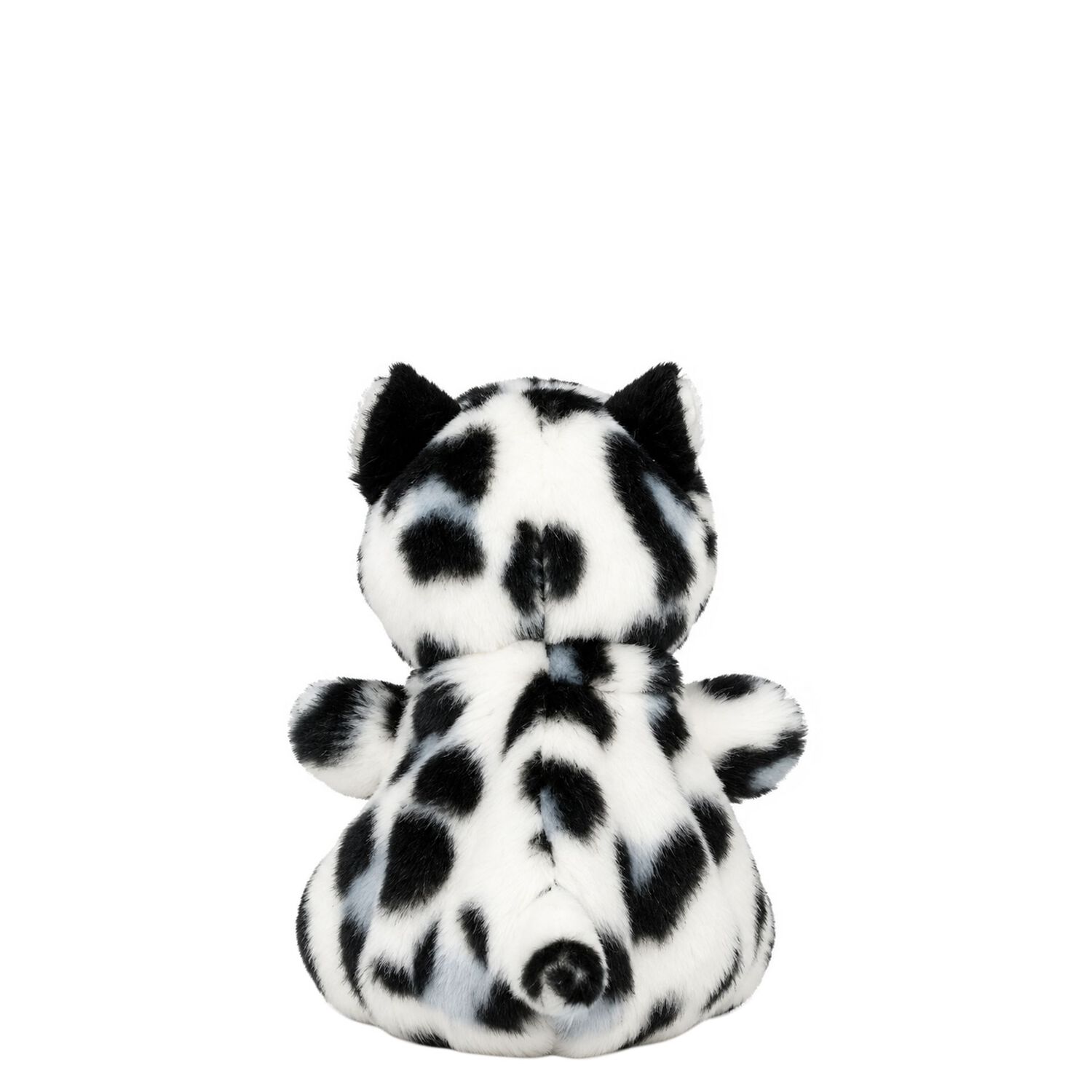 Palm Pals White & Black Kaia Snow Leopard Soft Toy ( 13CM ), 1, hi-res