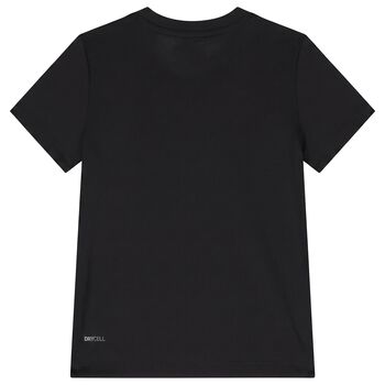 Boys Black Logo T-Shirt