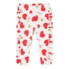 Baby Girls Red Heart Leggings Set, 1, hi-res