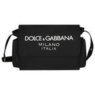 Black & White Logo Baby Changing Bag, 1, hi-res