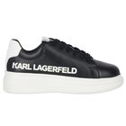 Black & White Logo Trainers, 1, hi-res