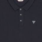 Boys Navy Blue Logo Polo Shirt, 1, hi-res