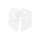 Girls White Bow Hair Clip, 1, hi-res