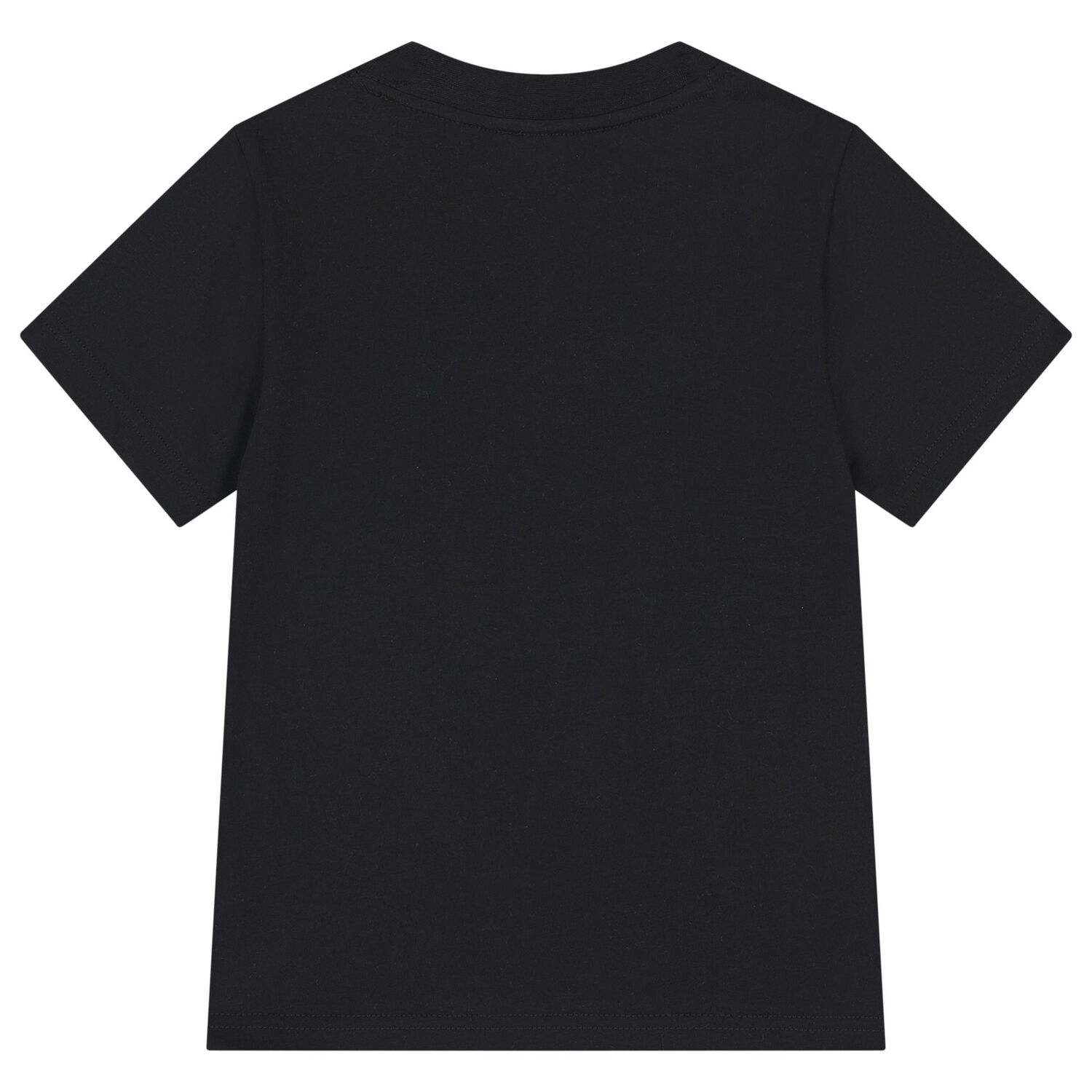 Boys Black Logo T-Shirt, 1, hi-res