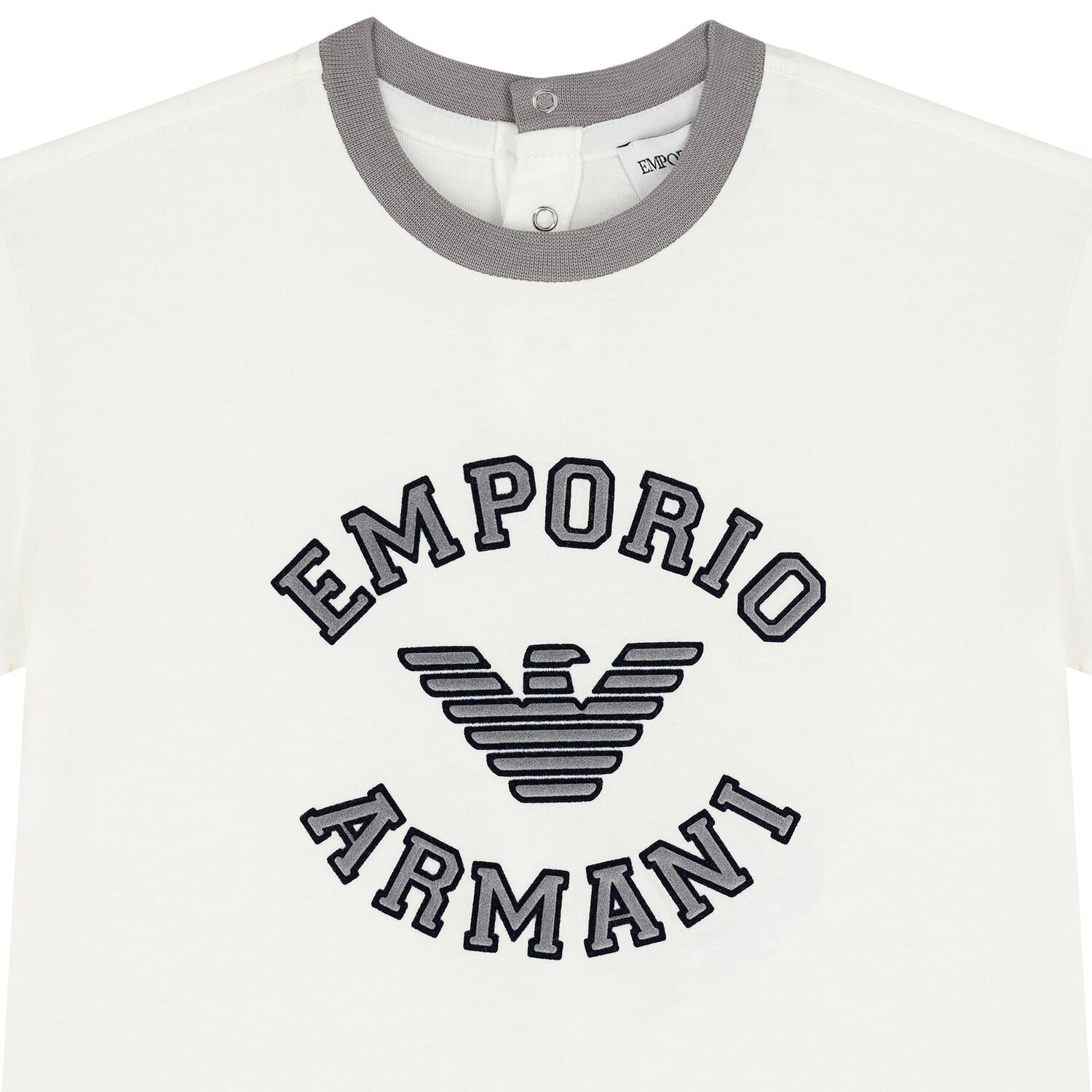 Younger Boys Ivory Logo T-Shirt, 1, hi-res image number null