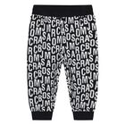 Younger Boys Black Logo Tracksuit, 1, hi-res