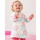 Girls White & Pink Flower Set, 1, hi-res