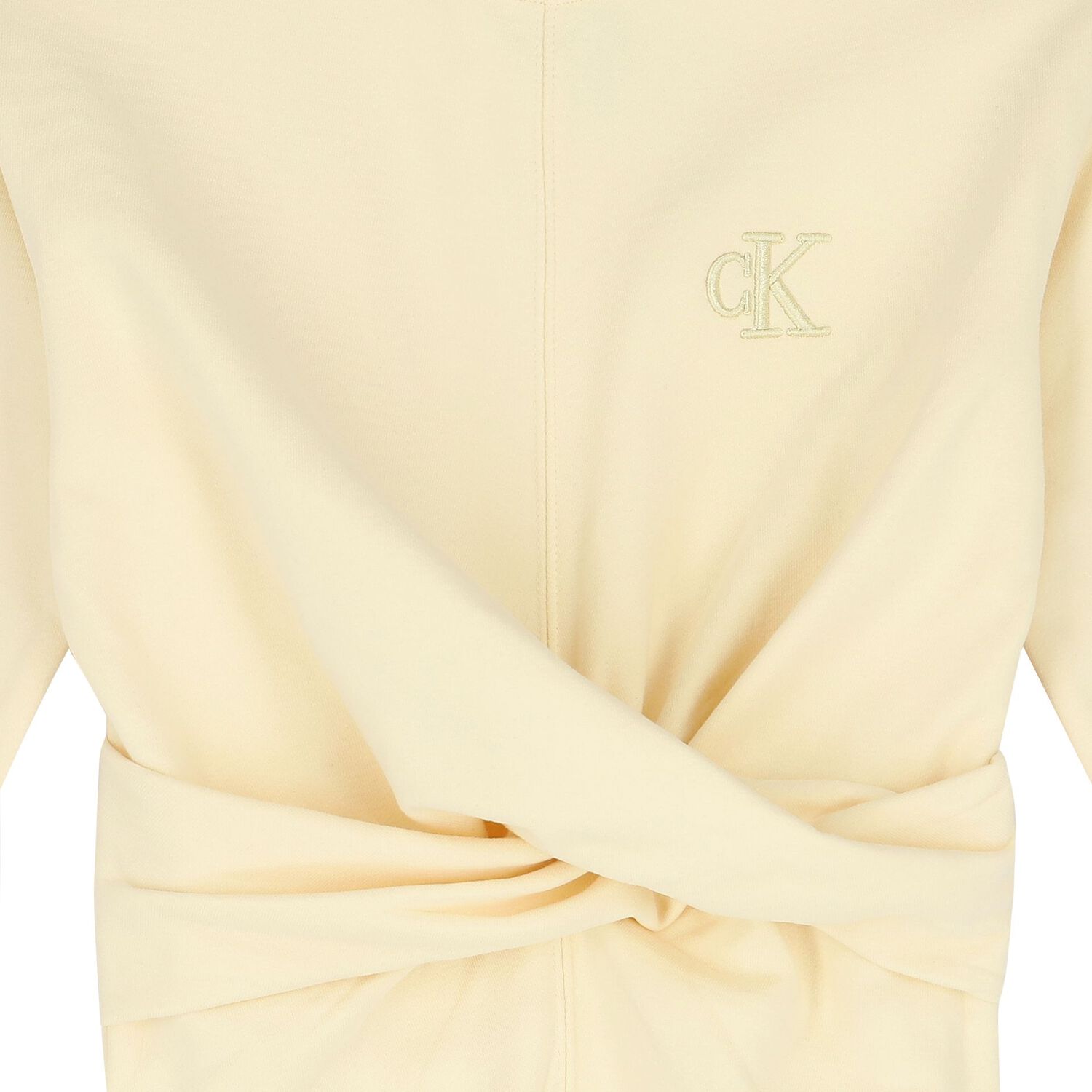 Girls Ivory Logo Dress, 1, hi-res