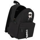 Black Ikonik Logo Backpack, 1, hi-res