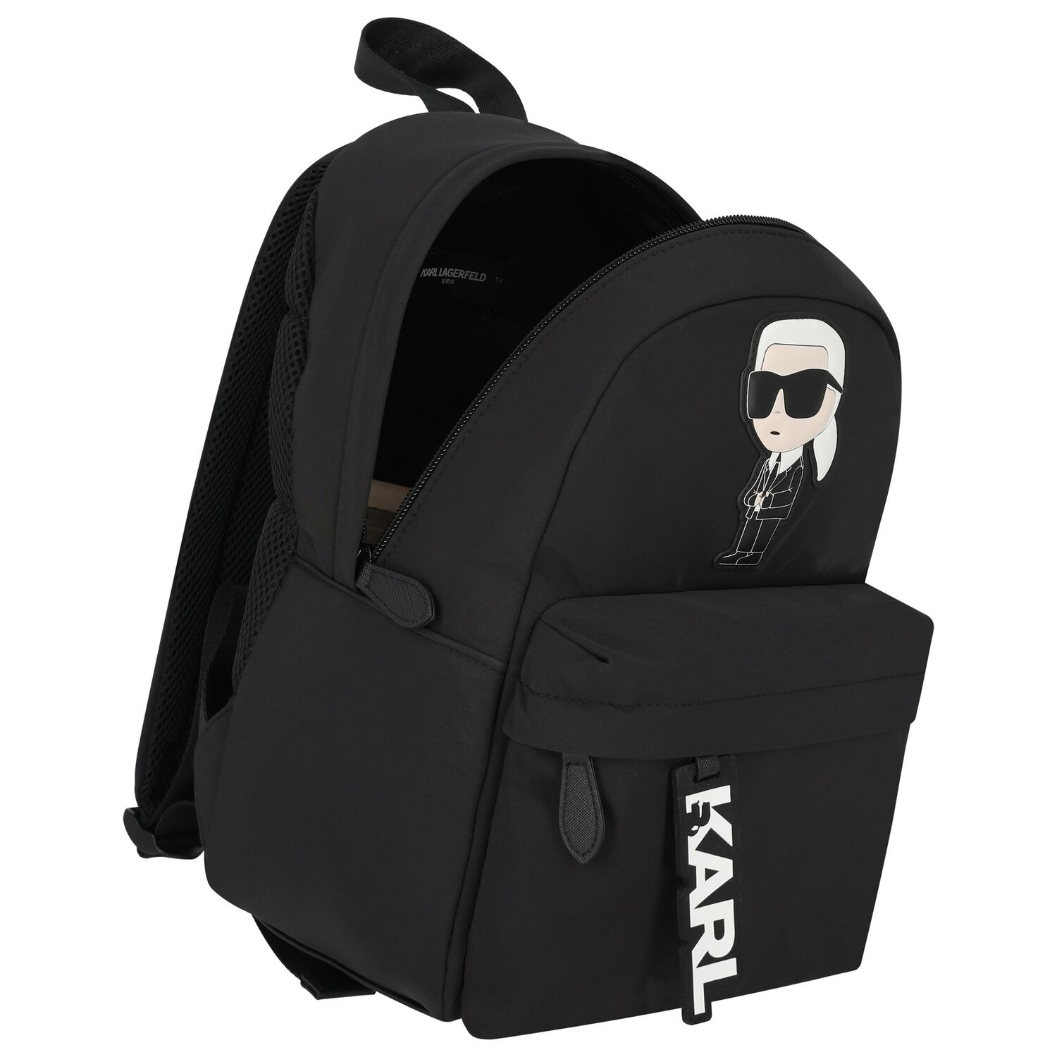 Black Ikonik Logo Backpack, 1, hi-res