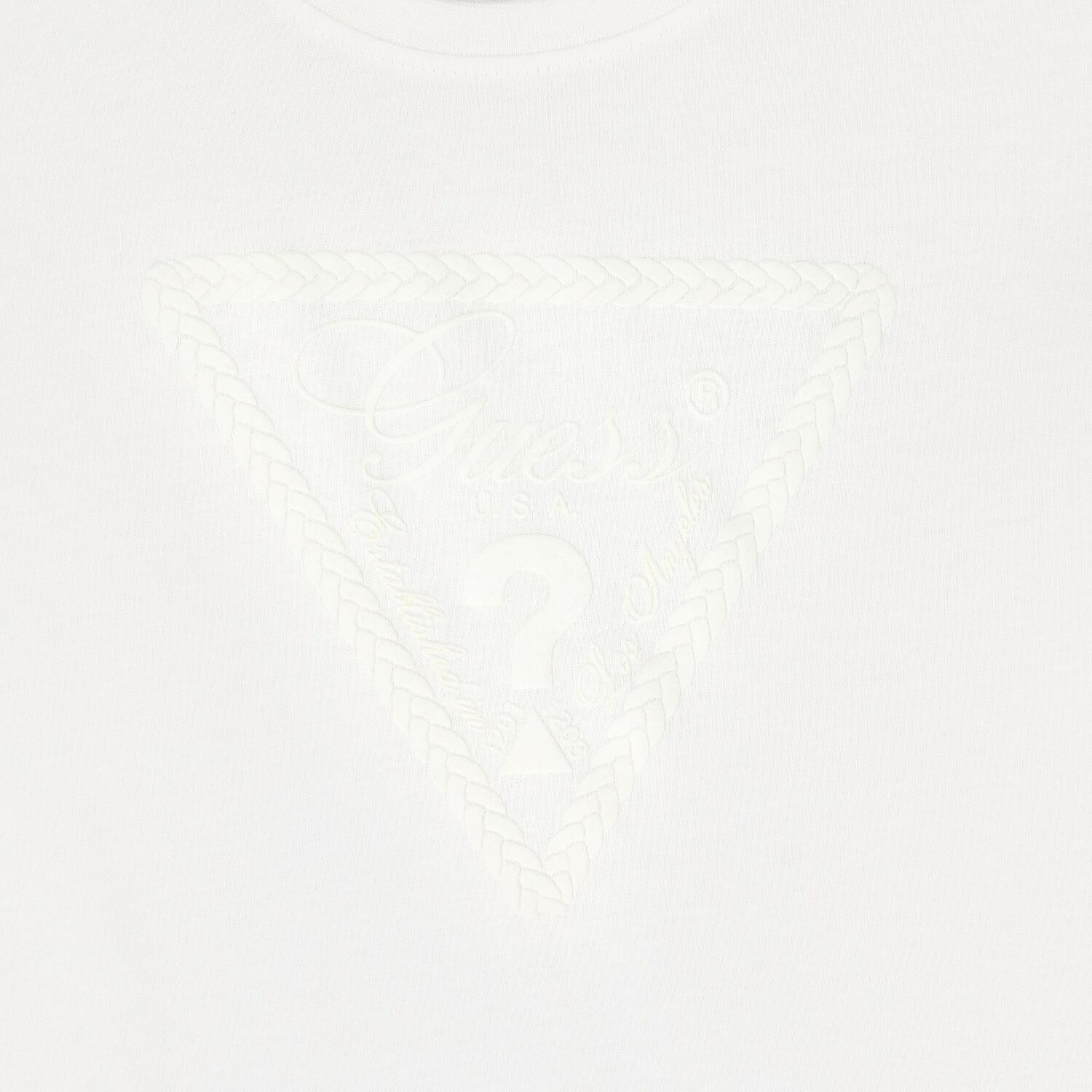 Boys White Logo T-Shirt , 1, hi-res
