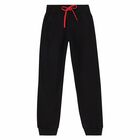 Boys Black, Red & Grey Tracksuit, 1, hi-res