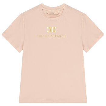 Girls Pink Logo T-Shirt