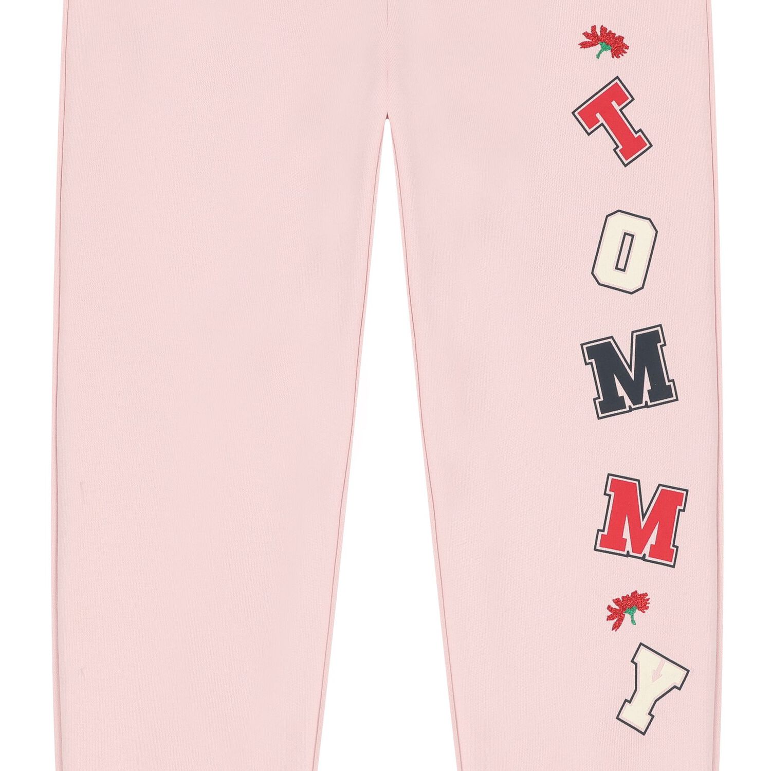 Girls Pink Logo Joggers, 1, hi-res