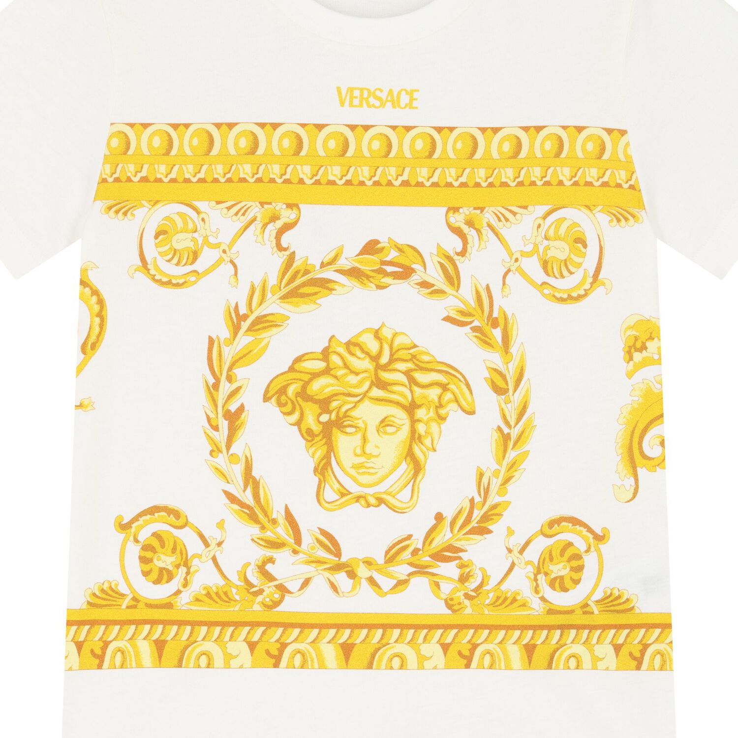 Boys Ivory Medusa Logo T-Shirt, 1, hi-res image number null