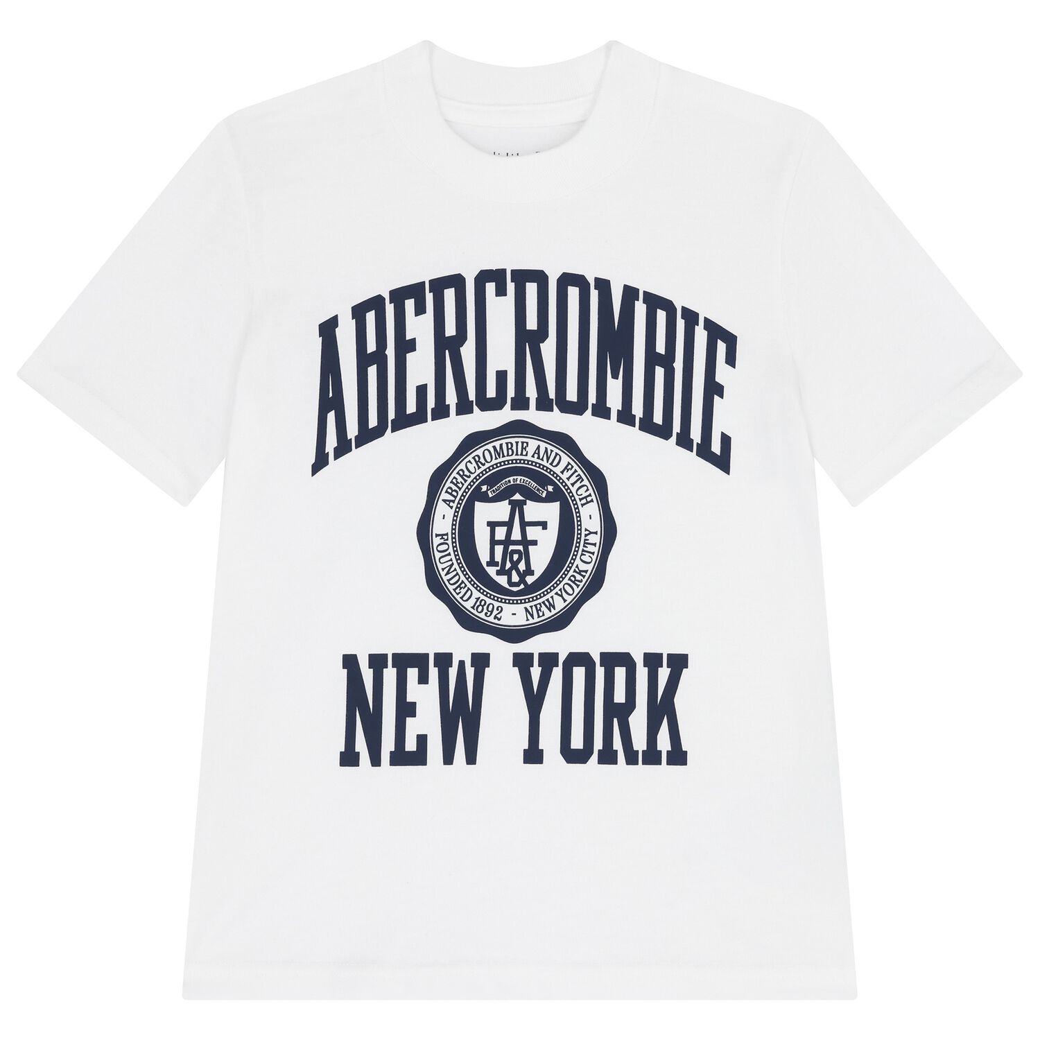 Boys White Logo T-Shirt, 1, hi-res