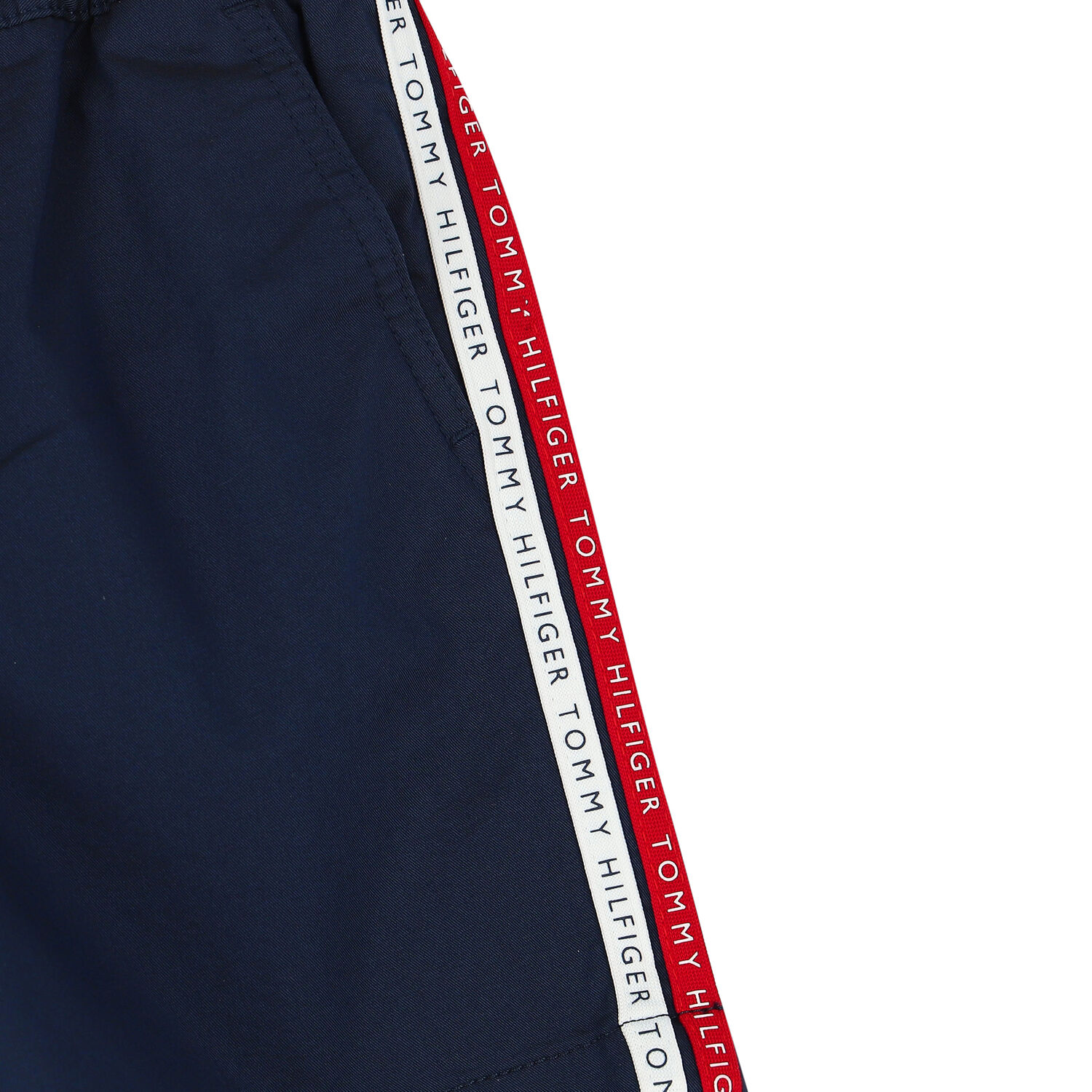 Boys Navy Logo Shorts, 1, hi-res