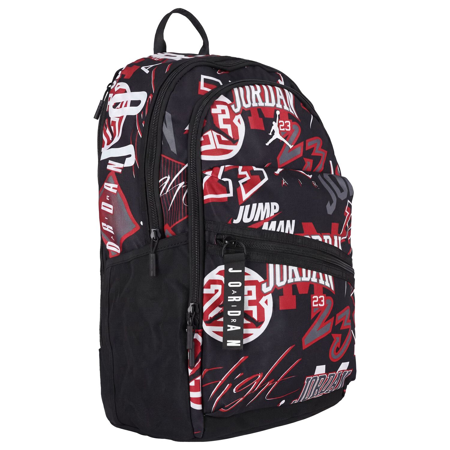 Red Jumpman Logo Backpack, 2, hi-res