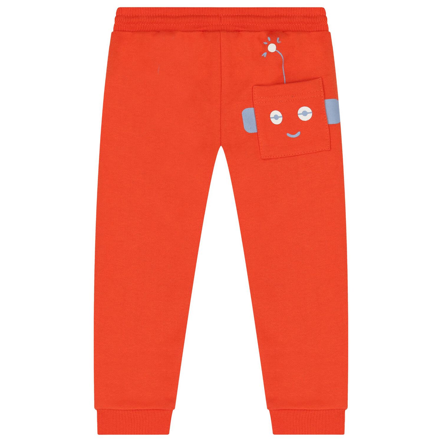 Younger Boys Ivory, Blue & Orange 3-Piece Tracksuit, 2, hi-res image number null