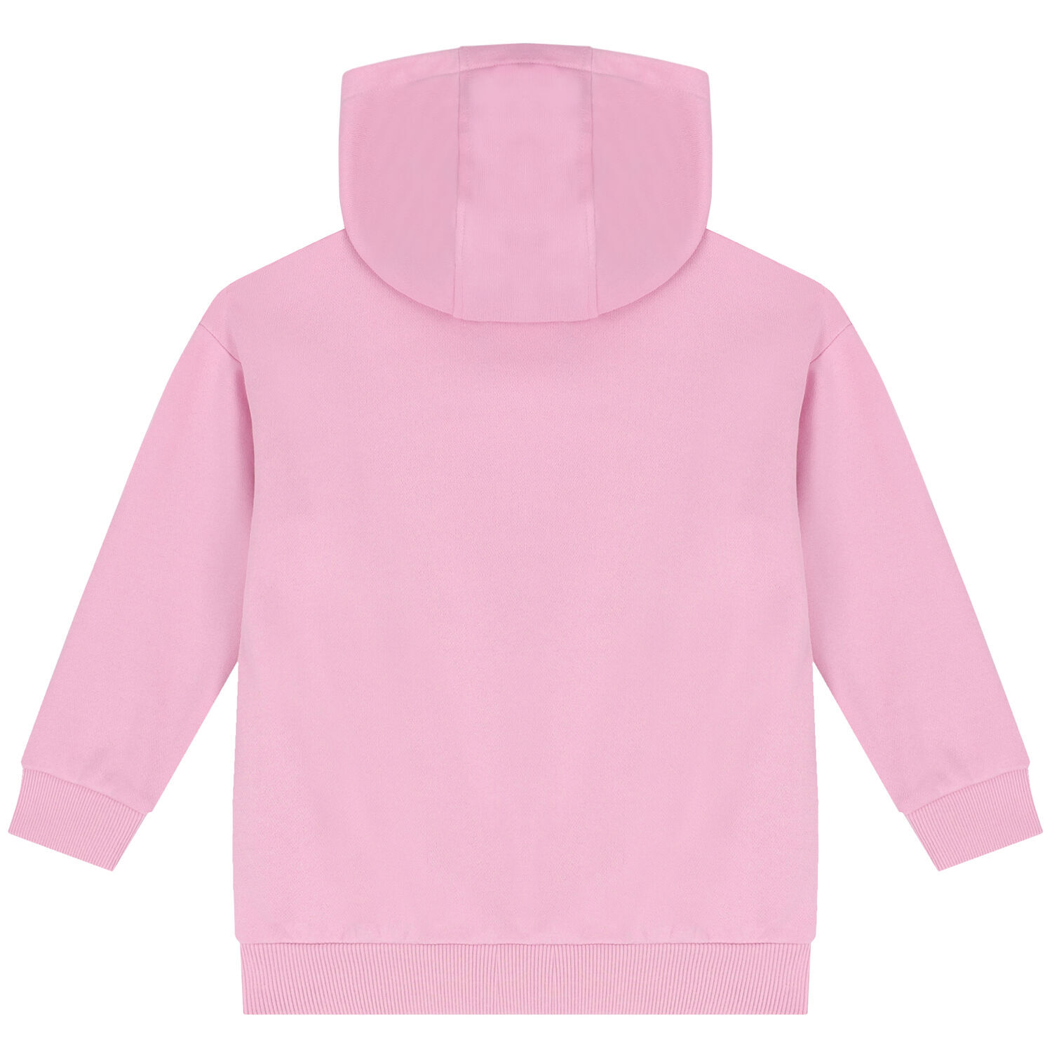 Girls Pink Varsity Tiger Hooded Top, 1, hi-res