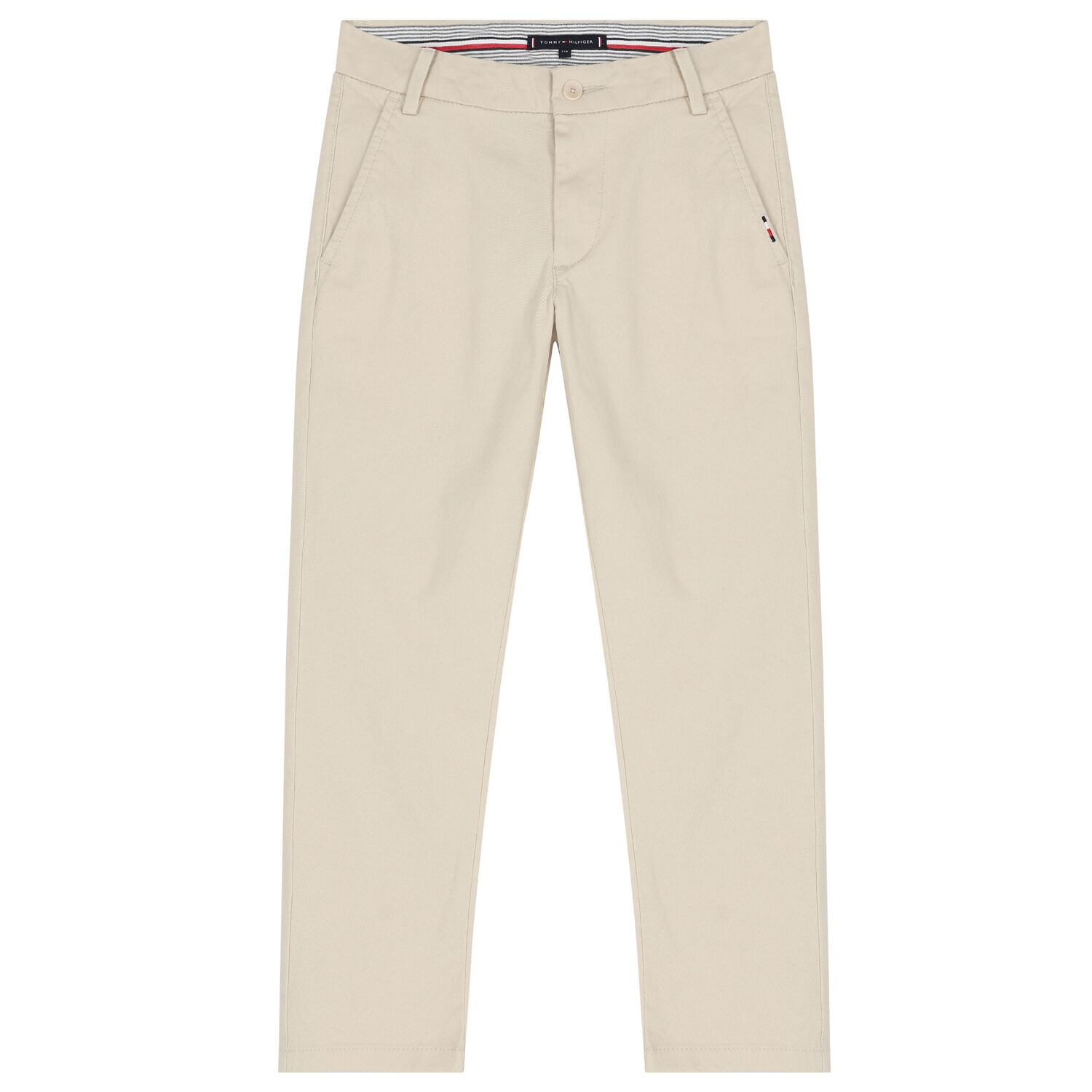 Boys Beige Logo Trousers, 1, hi-res image number null