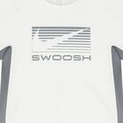 Boys White & Grey Logo T-Shirt, 2, hi-res