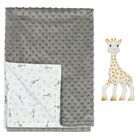 Giraffe Baby Teether & Blanket Set, 1, hi-res