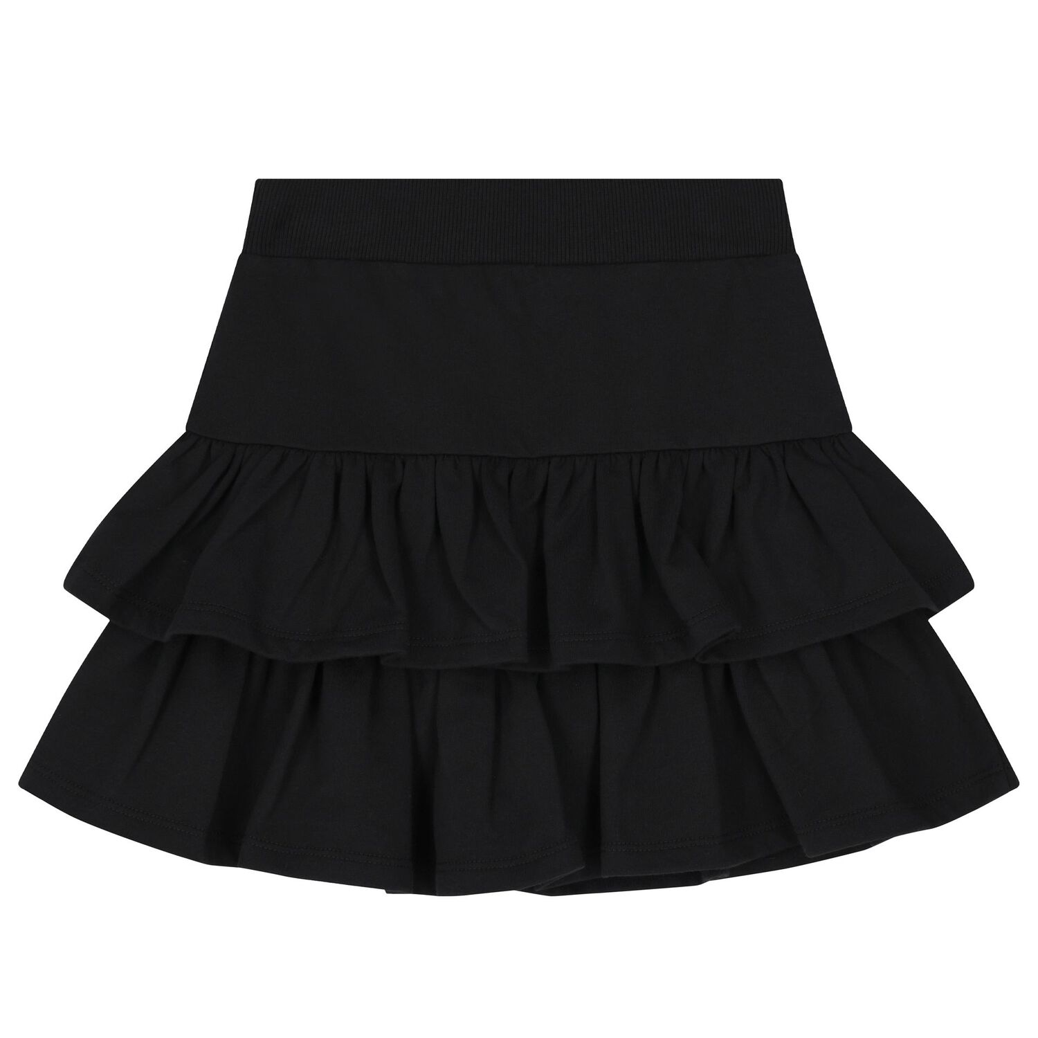 Girls Black Logo Skirt, 1, hi-res image number null
