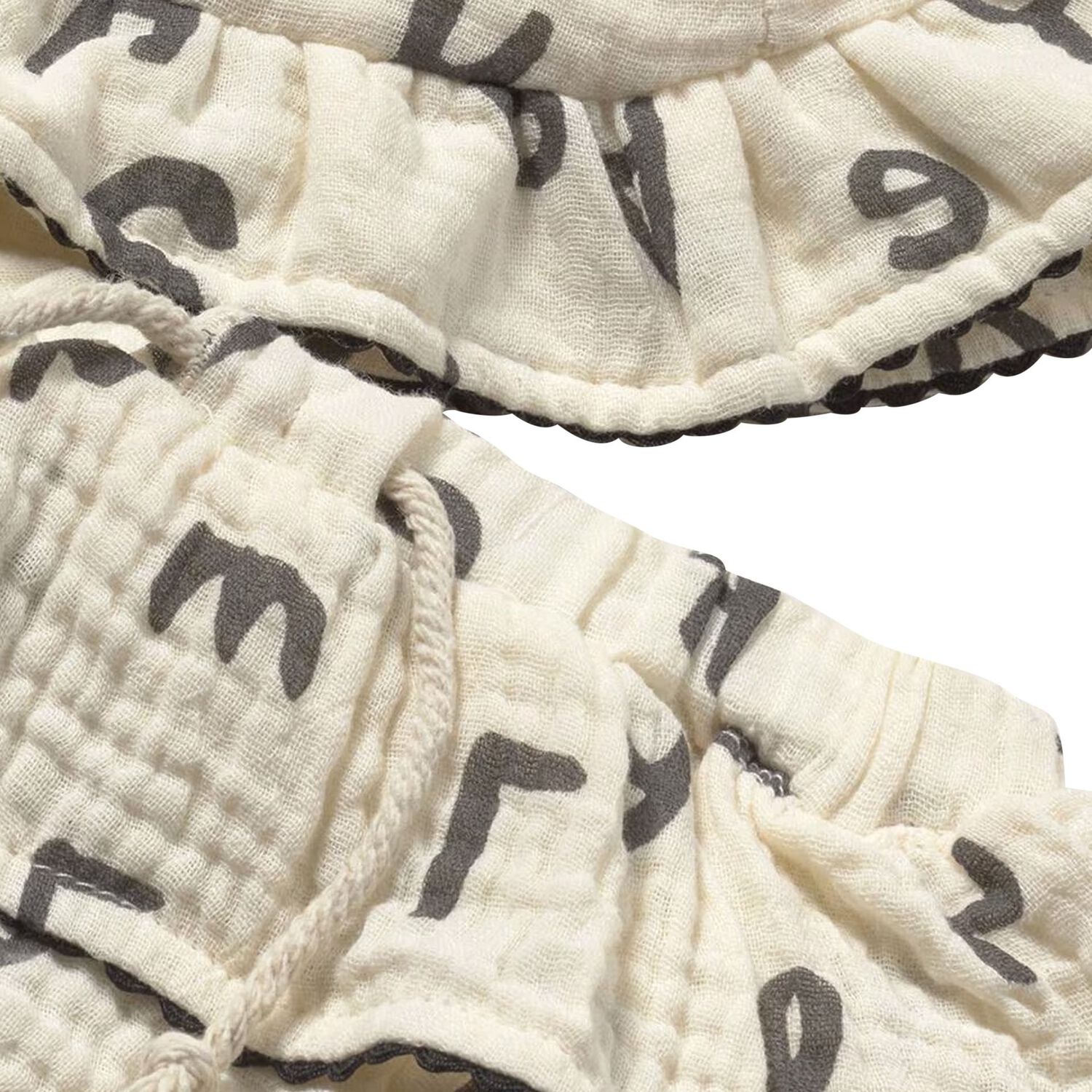 Baby Girls Ivory & Beige Bear Skirt Set, 1, hi-res