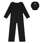 Boys Black & Green Halloween Skeleton Costume, 1, hi-res