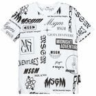 Boys White Logo T-Shirt, 1, hi-res