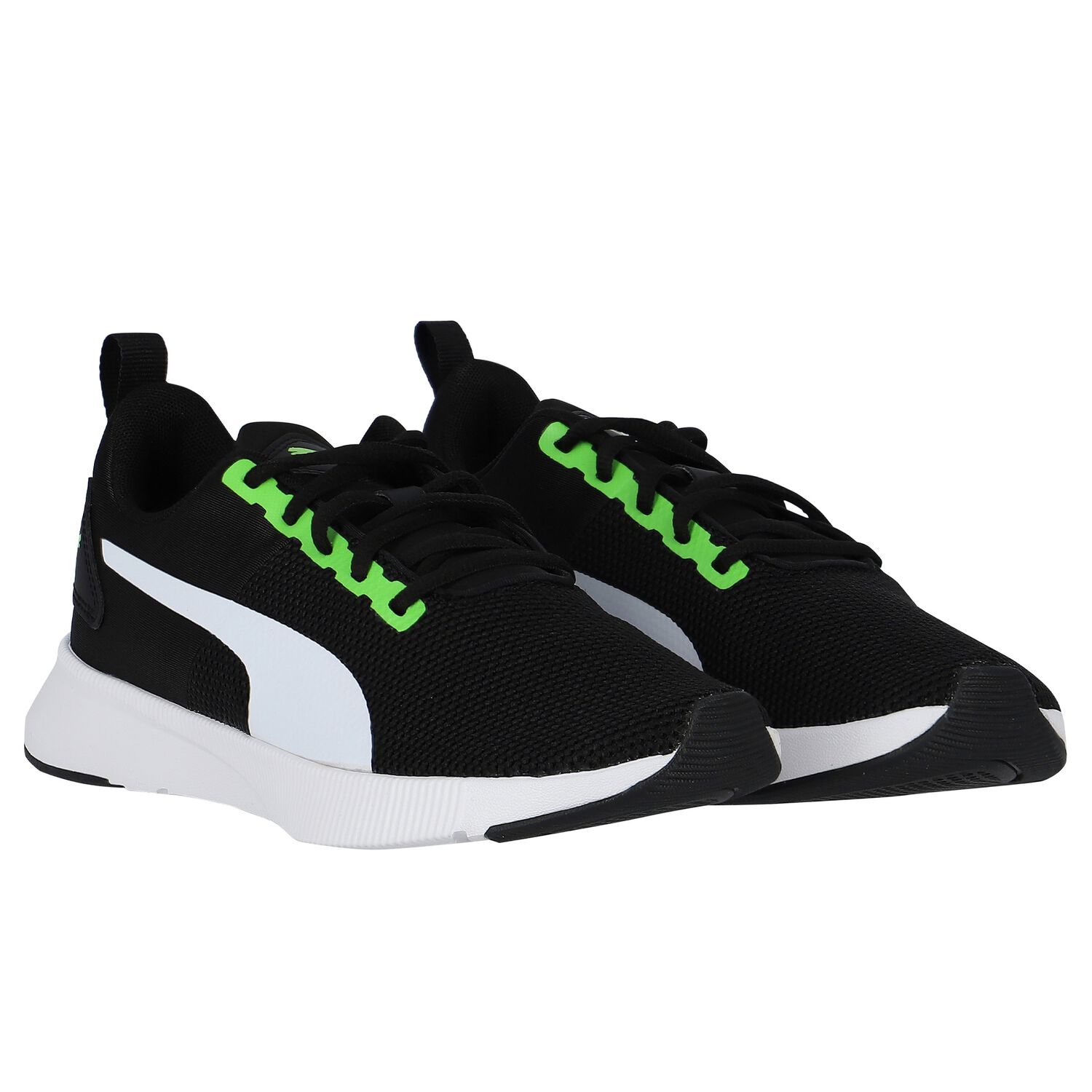 Boys Black Flyer Runner Jr Trainers, 1, hi-res